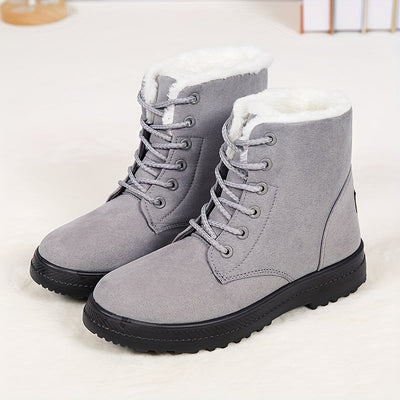 Dahlia™ Faux Fur Lace-Up Boots