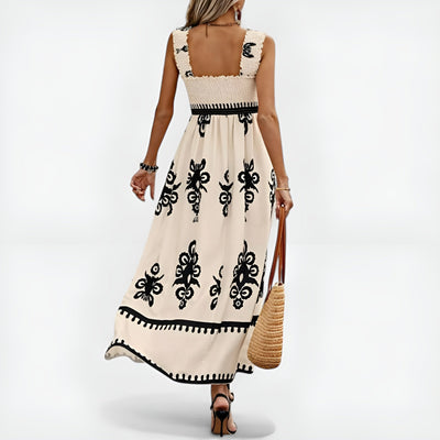 Blythe™ Boho Charm Smocked Maxi Dress