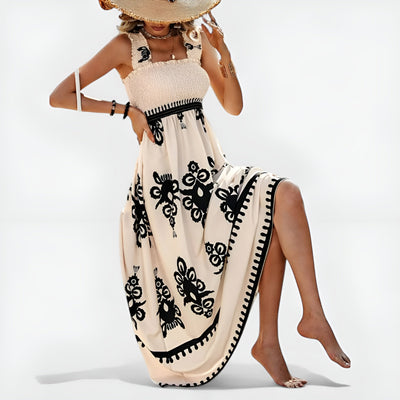 Blythe™ Boho Charm Smocked Maxi Dress