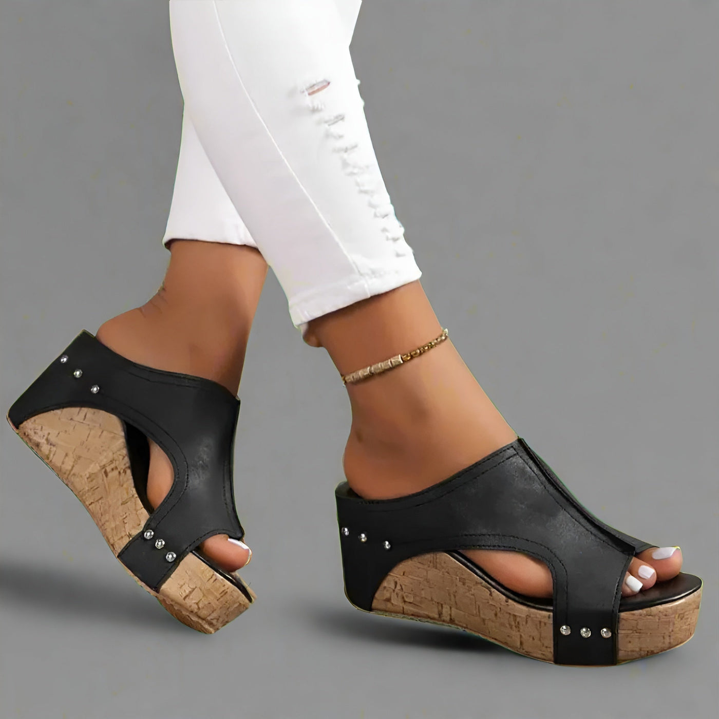 Ione™ Comfy Slip-On Wedge Sandals