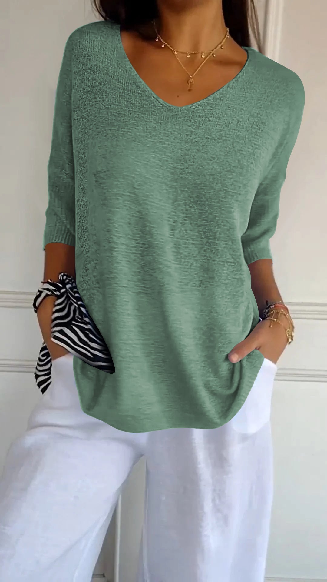 Lore™ Knitted Sweater Shirt