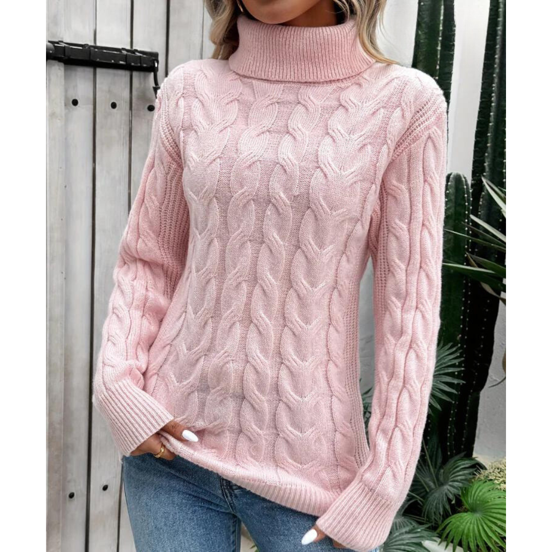 Ziva™ Elegant turtleneck jumper
