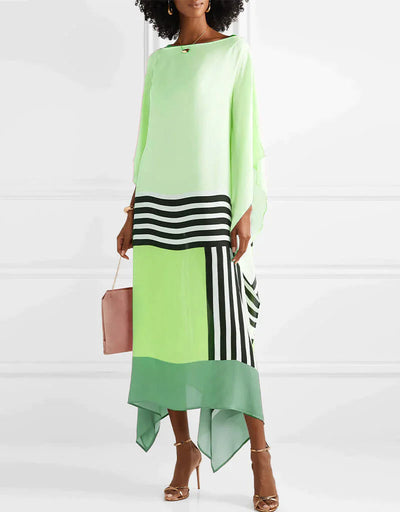 Delaney™ Elegant Printed Kaftan Dress