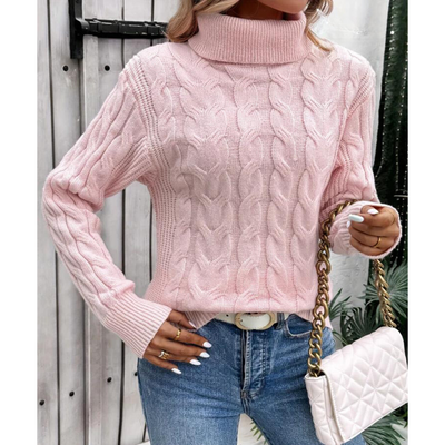 Ziva™ Elegant turtleneck jumper