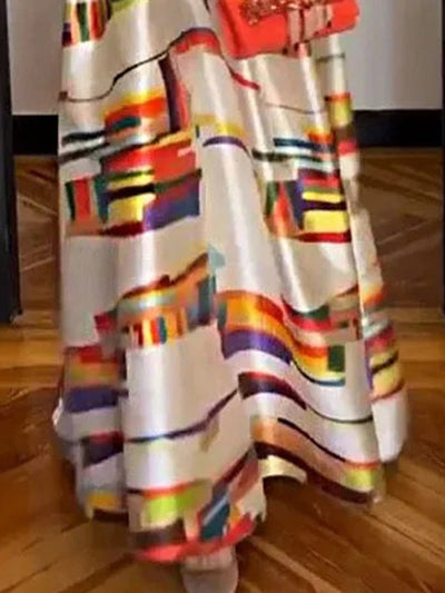 Isabeau™ Geometric Maxi Dress