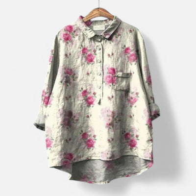 Lucille – Vintage Floral Button Shirt
