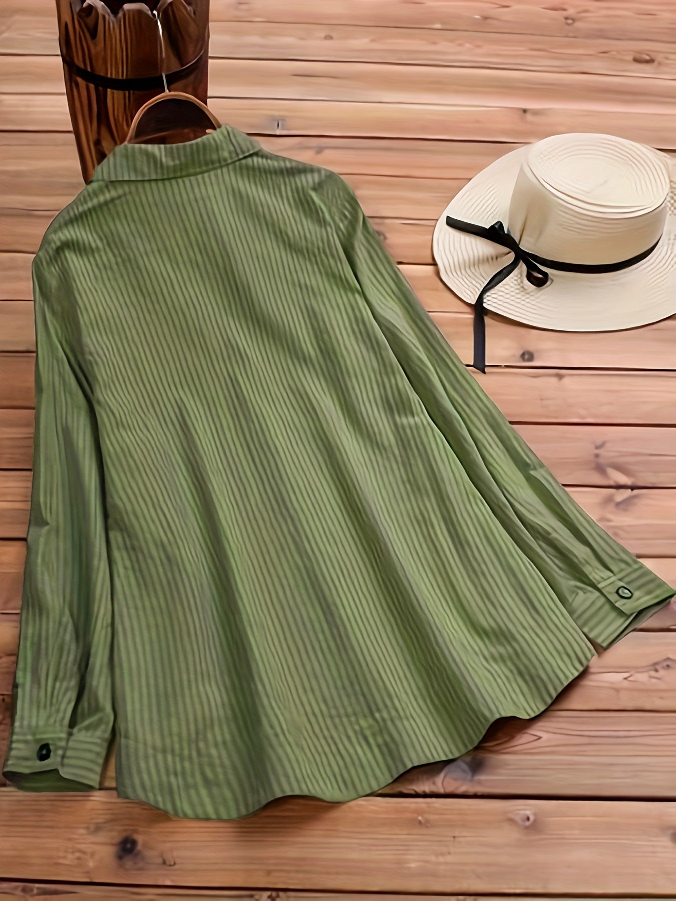 Valerie – Textured Button Detail Blouse