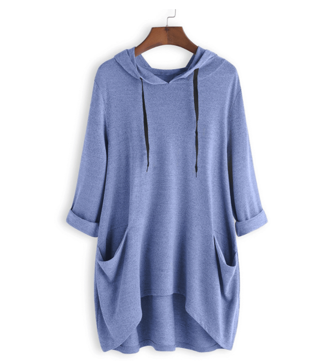 Nika – Oversized Hooded Tunic