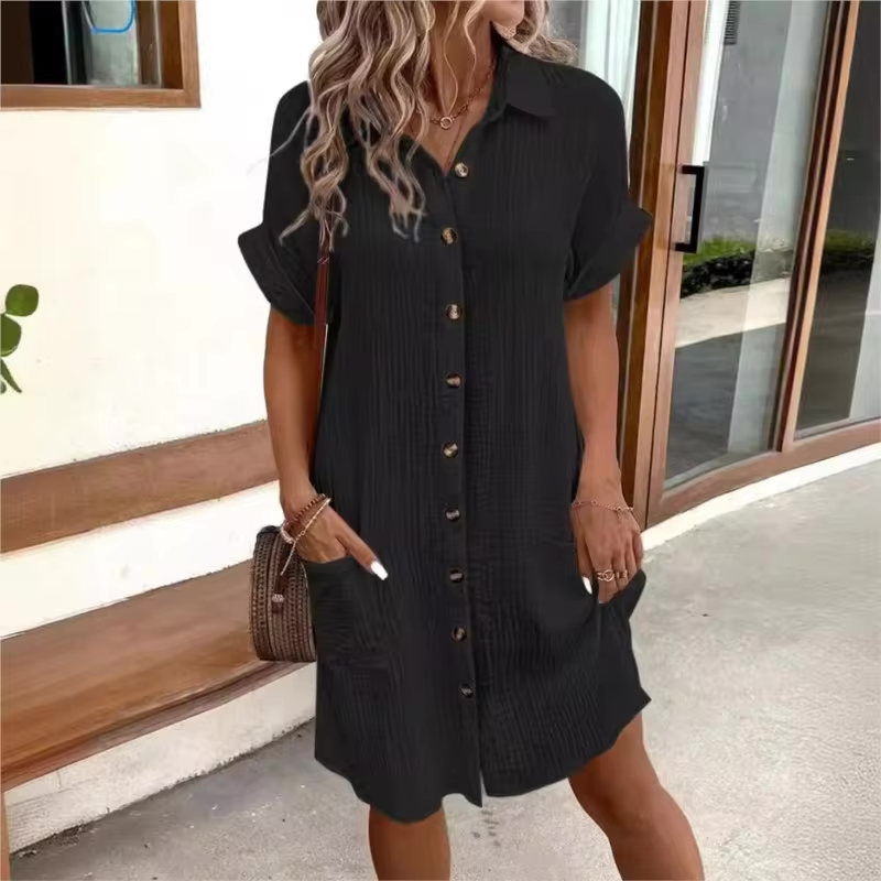 Carol - Short Sleeve Dress