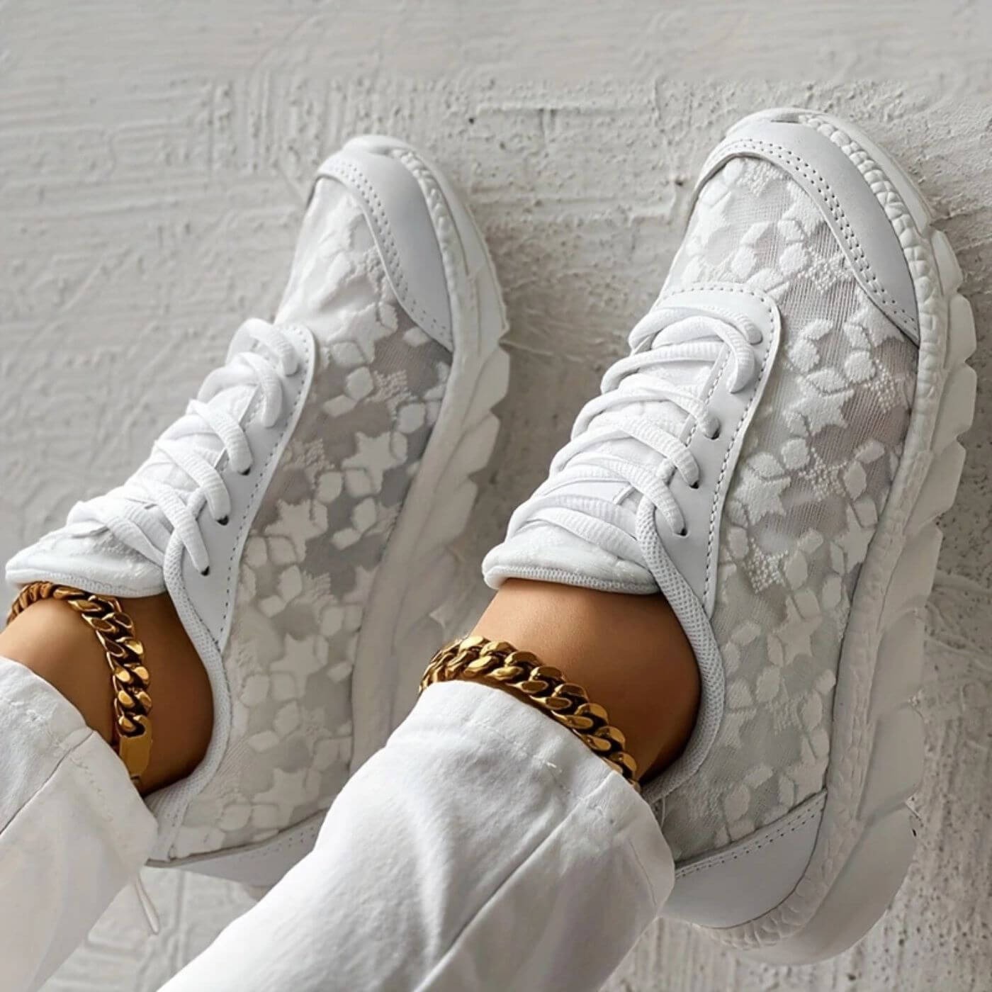 Dottie™ Breathable Orthopedic Lace Sneakers