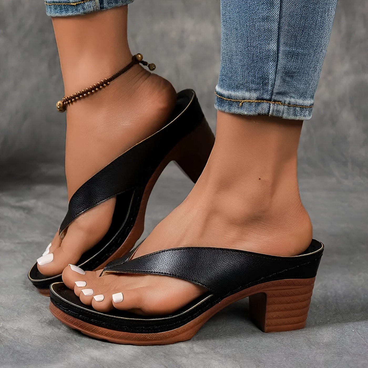 Maelys™ Comfy Slip-On Heeled Sandals