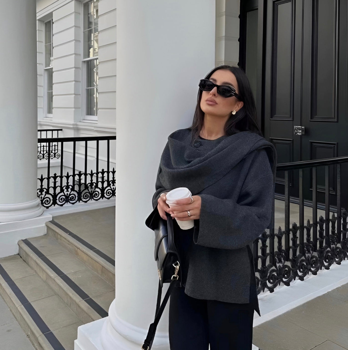 Yasmin™ Elegant Luxury Cape Top