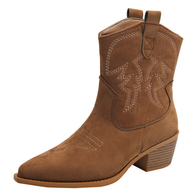 Henrietta™ Western Cowboy Ankle Boots
