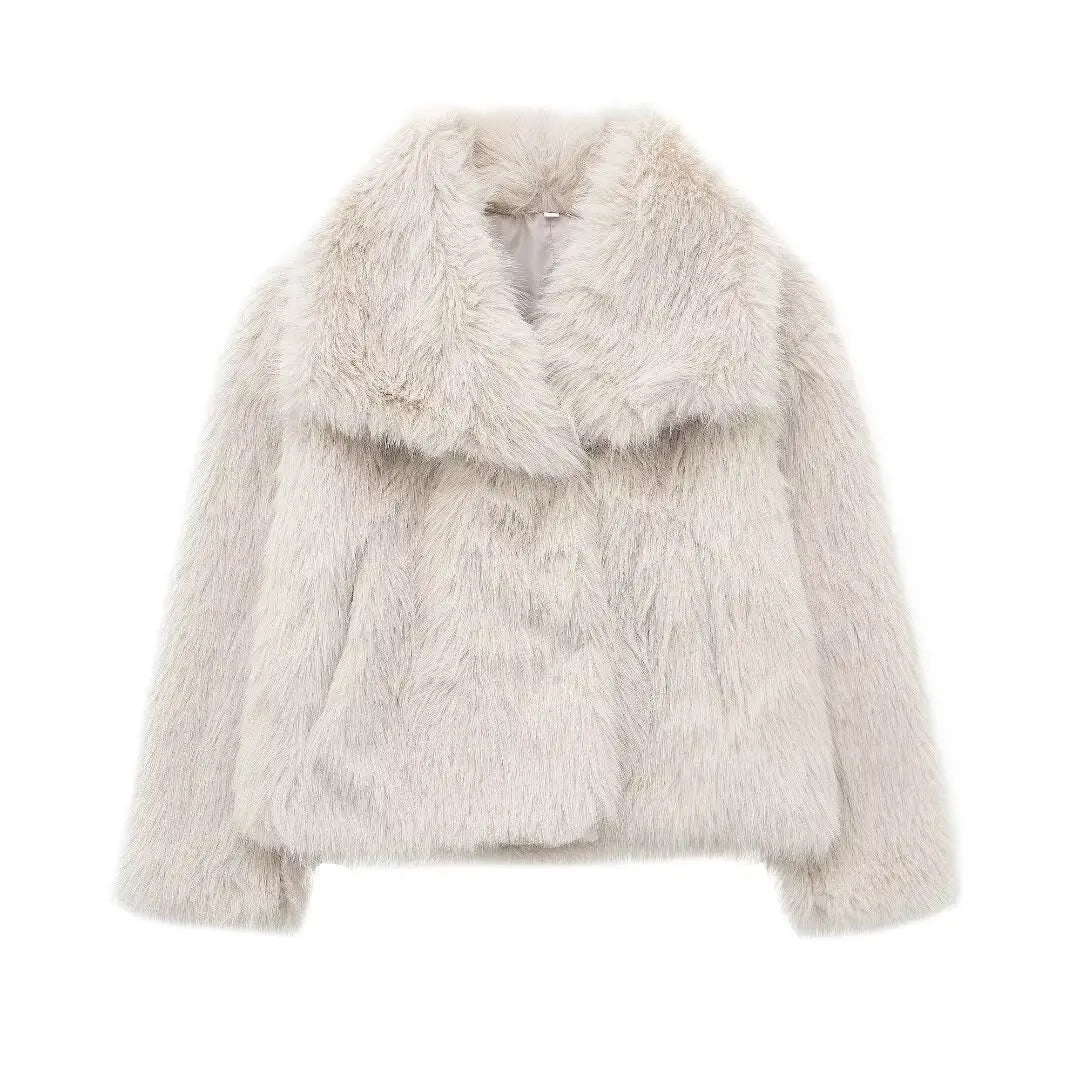 Henrietta™ Plush Crop Coat