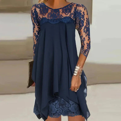 Edith™ Lace Embroidered Sexy Dress