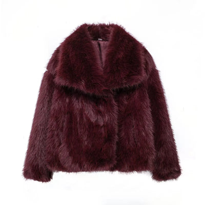 Henrietta™ Plush Crop Coat