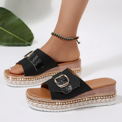 Tahlia™ SoftStep Espadrille Slides