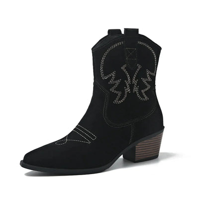 Henrietta™ Western Cowboy Ankle Boots
