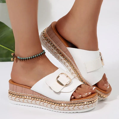 Tahlia™ SoftStep Espadrille Slides