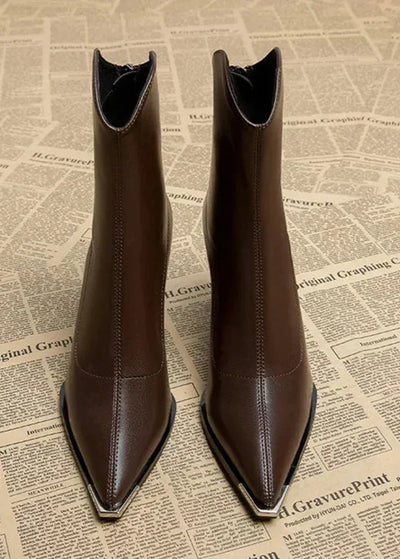 Maya – Pointed Toe Ankle Boots