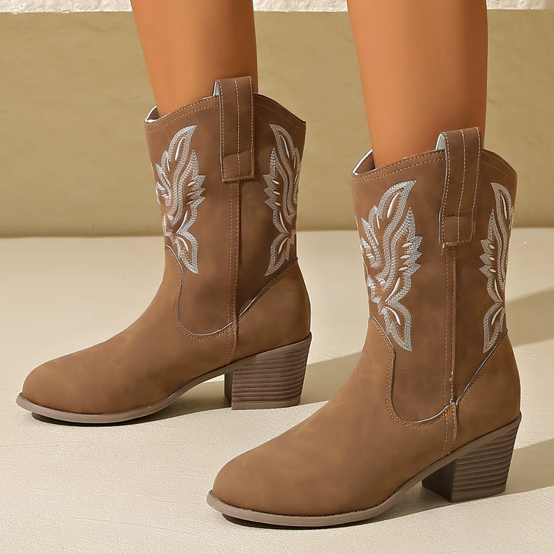 Henrietta™ Embroidered Cowboy Boots