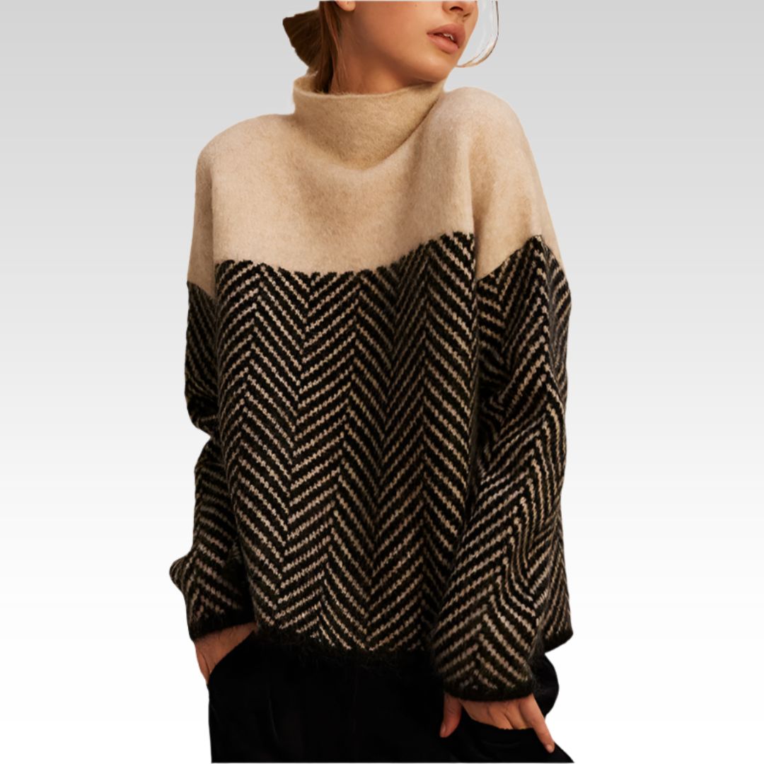 ADELIE | Premium turtleneck made from fine knit fabric