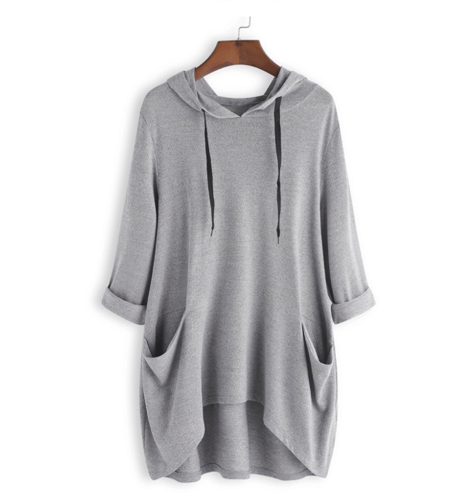Nika – Oversized Hooded Tunic