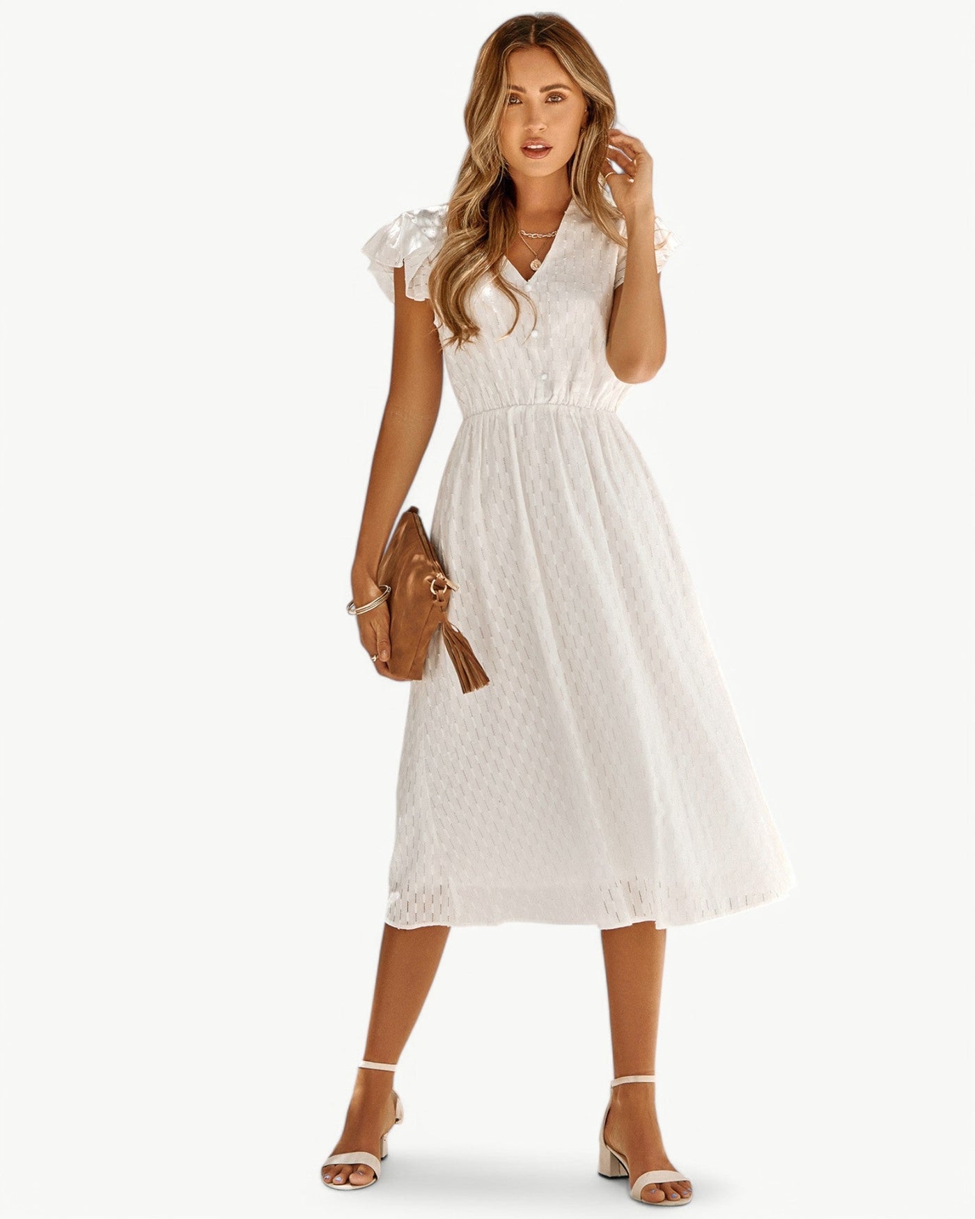 Delilah™ Light & Elegant Ruffle Dress