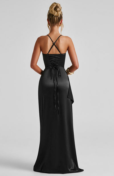 Ariadna Maxi Dress - Black