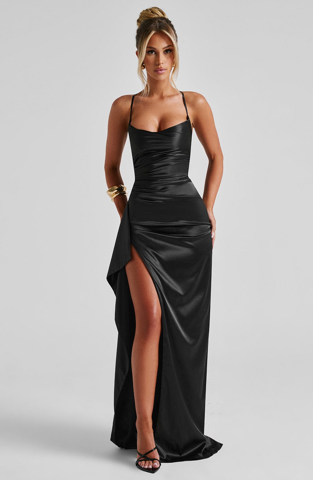 Ariadna Maxi Dress - Black
