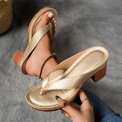 Maelys™ Comfy Slip-On Heeled Sandals