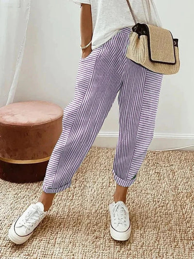 Rory – Striped Relaxed Trouser