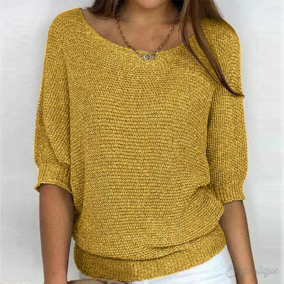 Brielle™ Oversized Knitted Sweater