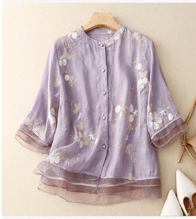 Tove™ Elegant Floral Blouse