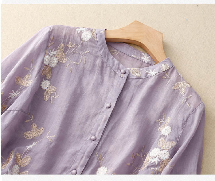 Tove™ Elegant Floral Blouse